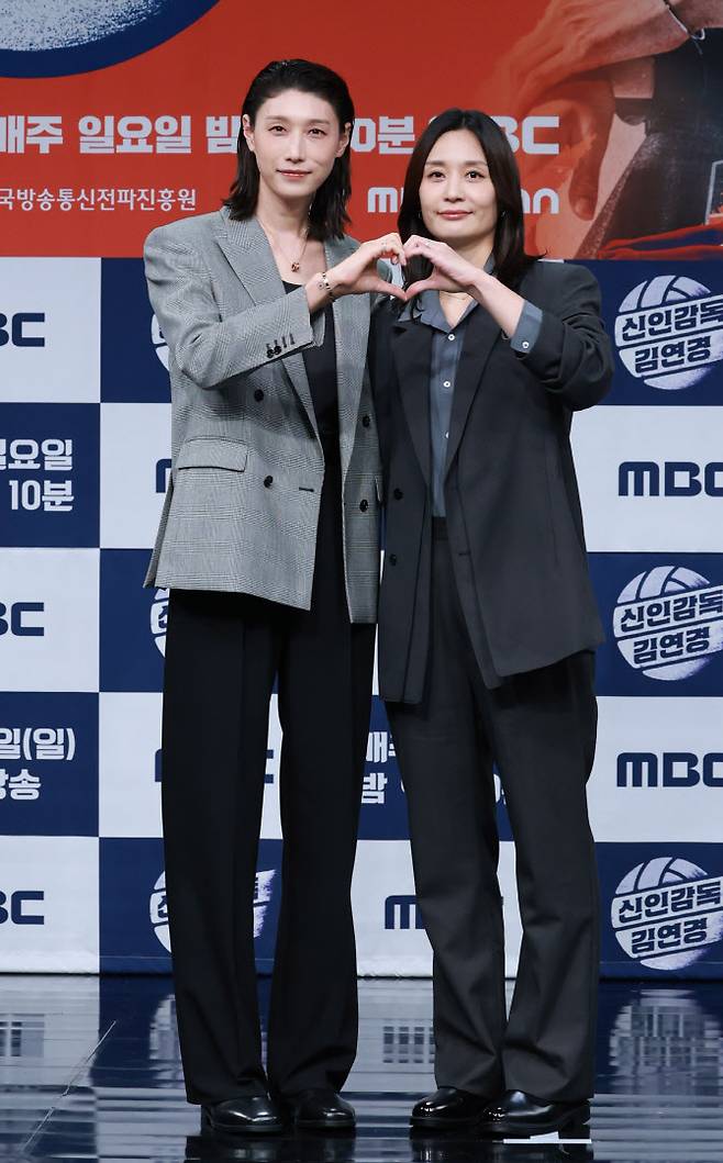 김연경과 표승주(사진=뉴스1)