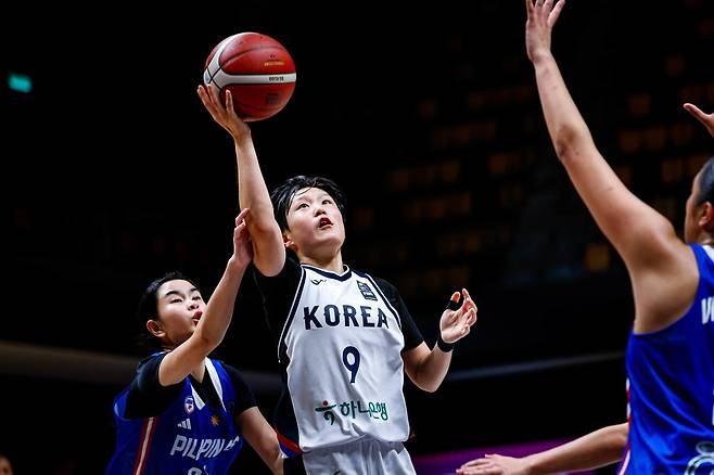 16세 이하 여자 농구 대표팀의 임세운. (FIBA 제공)