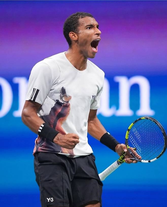 펠릭스 오저 알리아심. 사진/ US오픈