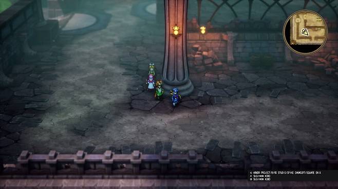 ▲ 여타 다른 HD-2D 작품과 다른, '드래곤 퀘스트'만의 톤을 보여주기 위해 그래픽도 다각도로 고심했다