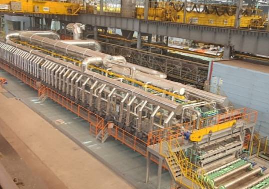 당진제철소 후판 열처리 설비. /사진=현대제철