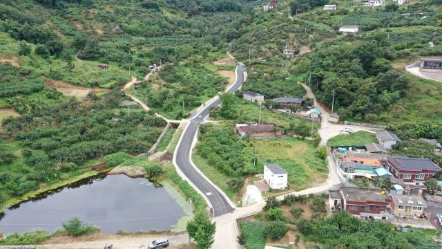 청도군 화양읍 신봉-교촌도로 확장공사 ⓒ청도군