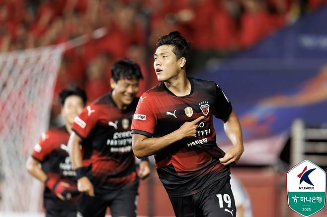 포항 스틸러스 이호재. (한국프로축구연맹 제공)
