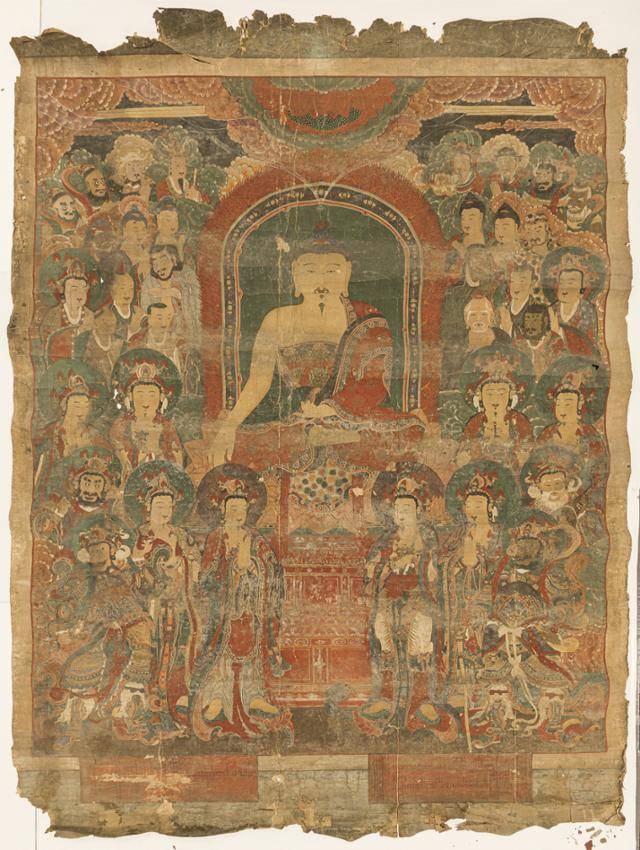 대구 달성군 용연사 영산회상도. 1731년 제작됐으며 1998년 도난 후 27년 만에 환수됐다. 대한불교조계종 제공