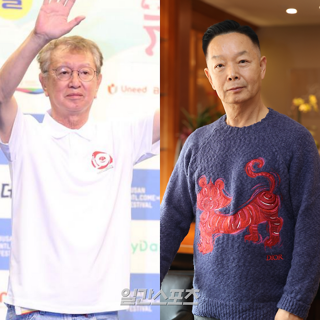 전유성(왼쪽), 김학래.사진=일간스포츠 DB