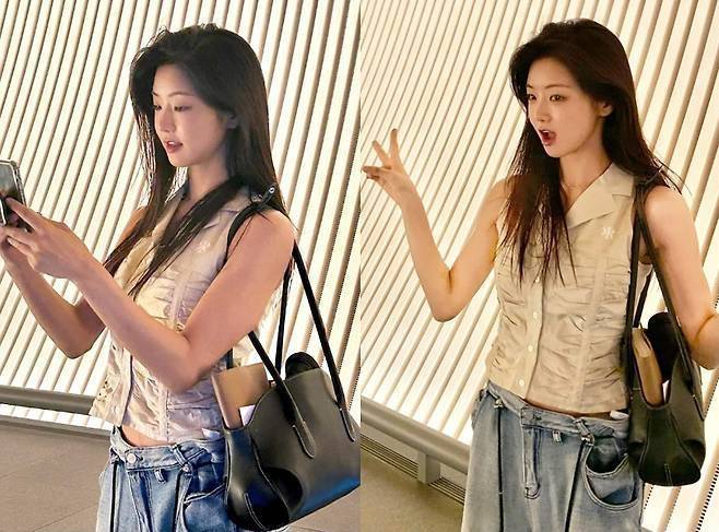 이세희가 최근 자신의 SNS를 통해 여름 감성이 물씬 풍기는 일상 패션을 공개했다.사진=이세희 SNS