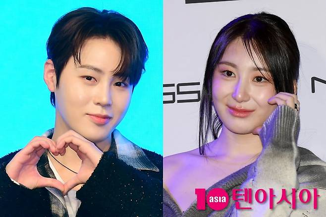 하성운, 이채연/ 사진=텐아시아 DB