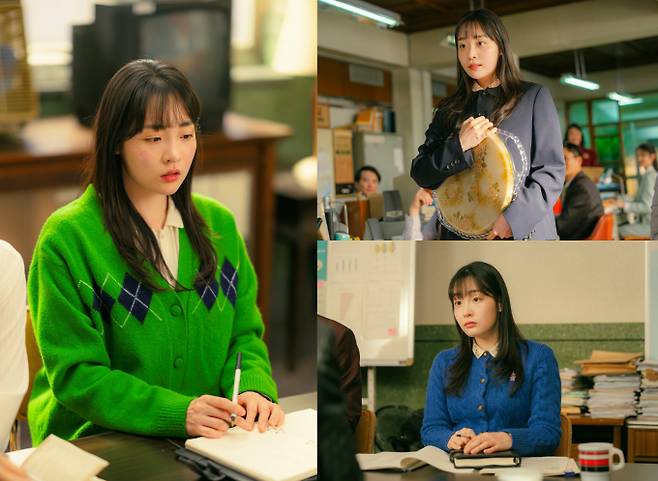 ‘태풍상사’ 김민하의 새로운 얼굴 (제공: tvN)