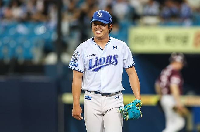 ▲ 올 시즌 삼성 마운드에서 가장 성공적인 재기로 불릴 만한 우완 양창섭 ⓒ삼성라이온즈