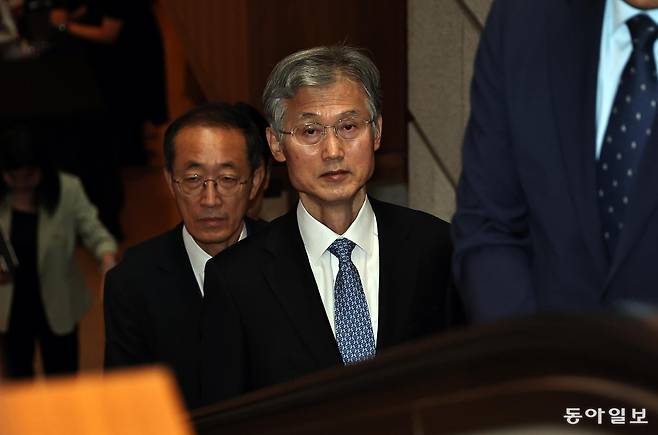 이달 한 행사에 참석한 조희대 대법원장. 동아일보 DB