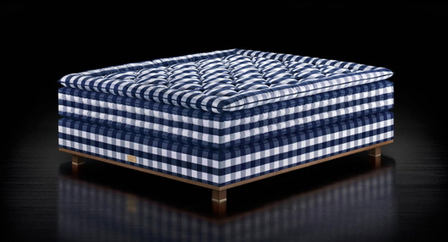 스웨덴 럭셔리 침대 브랜드 '헤스텐스'의 모델 비비더스. 헤스텐스 홈페이지 캡처