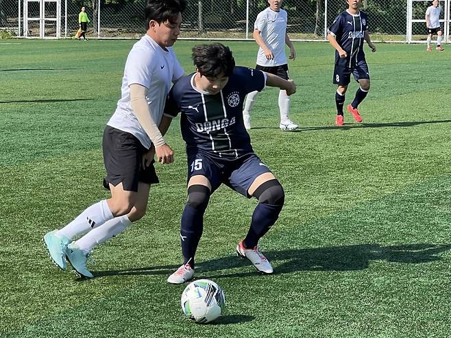 8강전에서 만난 동아일보와 중앙일보. /한국기자협회