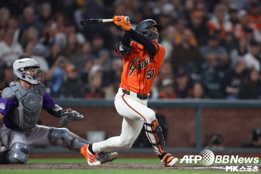 이정후가 시즌 12호 3루타 기록했다. 사진(美 샌프란시스코)=ⓒAFPBBNews = News1