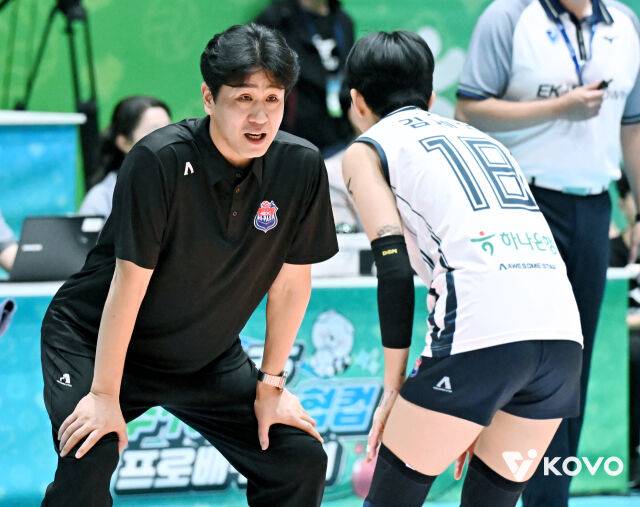 한국도로공사 김종민 감독./KOVO