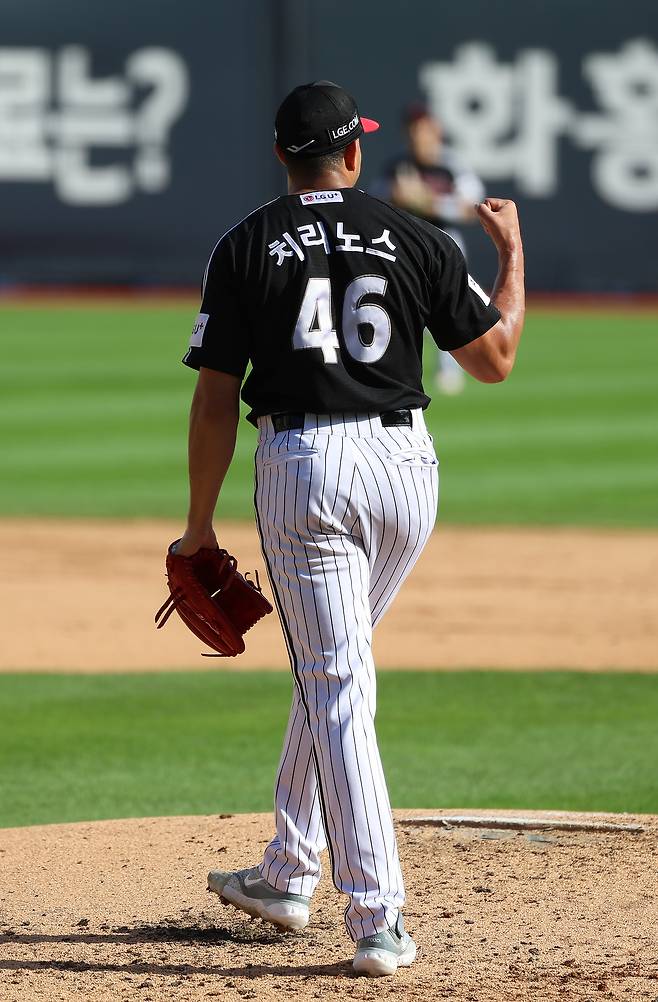 LG 요니 치리노스. LG 트윈스 제공