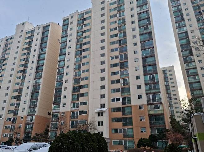 분당재건축 이월물량 제한에 분당 재건축 비대위가 문제해결을 촉구했다. 사진은 분당 재건축 단지 중 하나인 수내동의 양지마을. 이재명 대통령이 보유 중인 아파트다. 더블옥션.