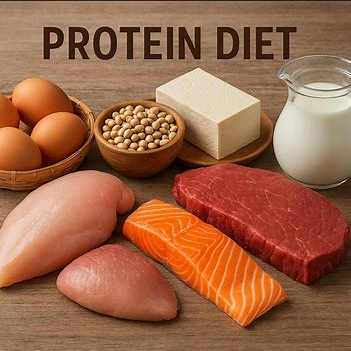 마이크로소프트(MS) 빙의 ‘이미지 크리에이터’에 ‘단백질 식단’이라는 지시어를 주자 생성된 이미지.