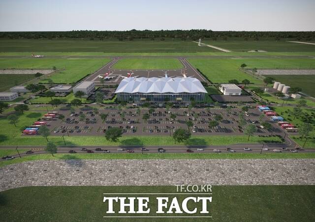 새만금 국제공항 조감도. /전북도