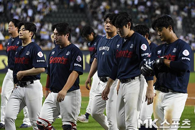 롯데 자이언츠가 8년 연속 가을야구 진출에 실패했다. 사진=천정환 기자