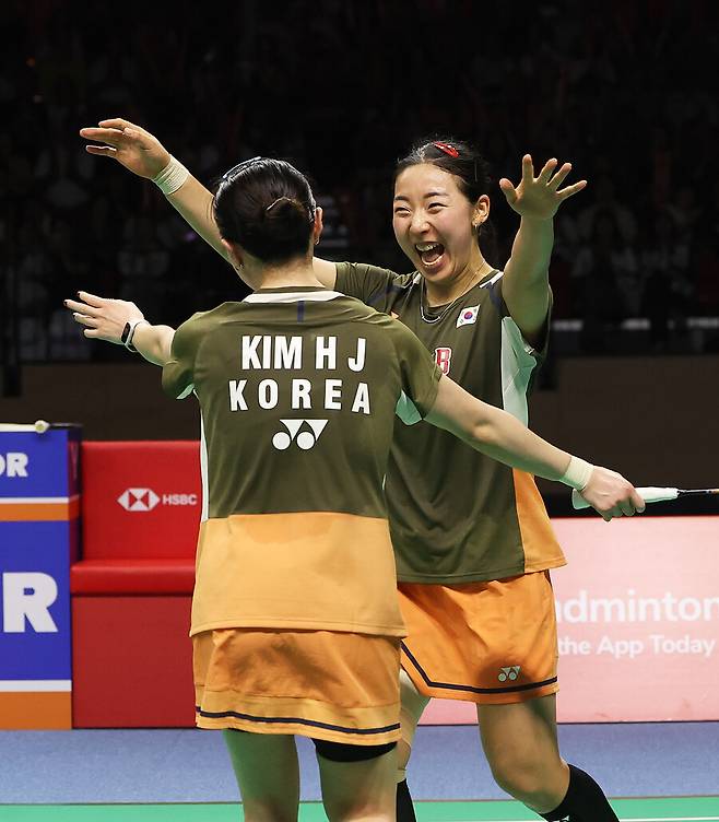 ▲ 배드민턴 코리아 오픈 우승한 서승재-김원호, 김혜정-공희용 조. ⓒ연합뉴스