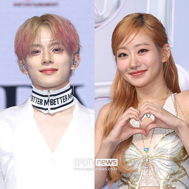 ▲ 베리베리 강민(왼쪽), 키스오브라이프 쥴리. ⓒ곽혜미 기자