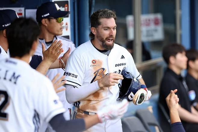 두산 베어스 외국인 타자 제이크 케이브. /사진=두산 베어스 제공