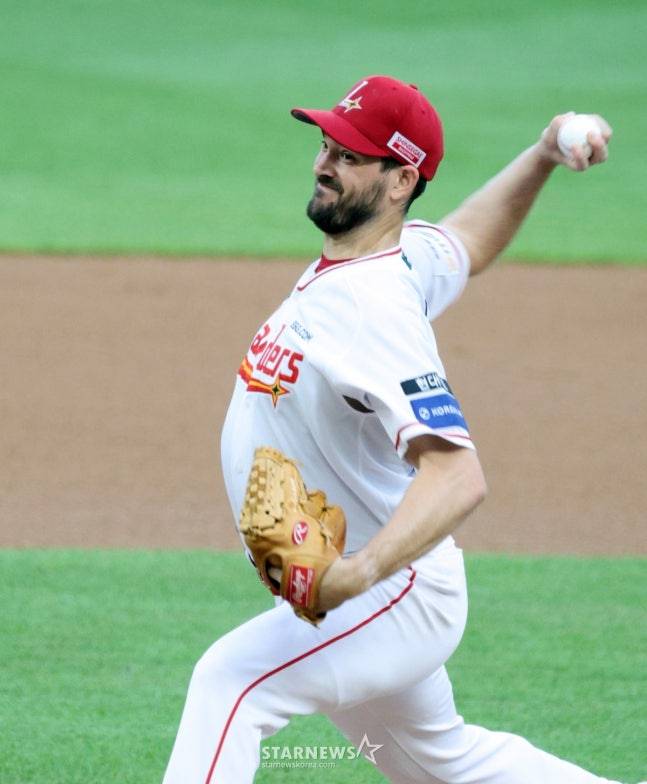 SSG 외국인 투수 드류 앤더슨. /사진=강영조 선임기자