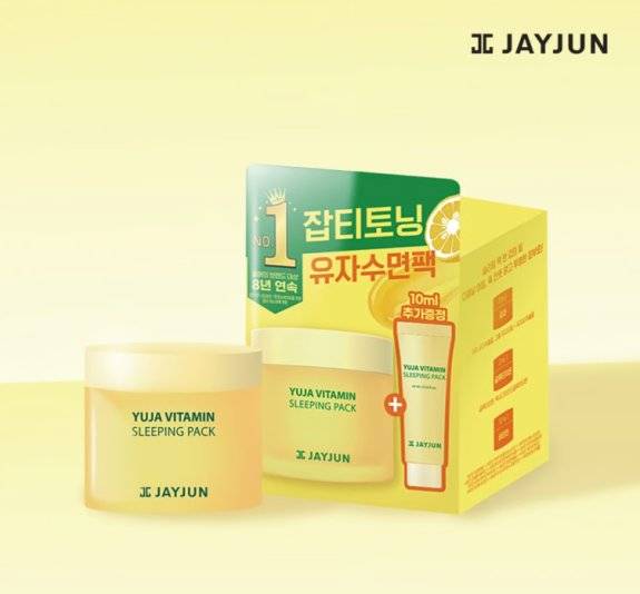 제이준코스메틱 ‘유자 비타민 슬리핑 팩’. 제이준코스메틱 제공