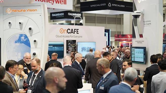 미국 ‘GSX 2025’에 참가한 한화비전ⓒ한화비전