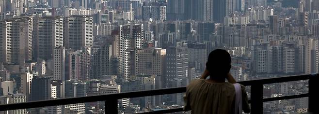 서울 아파트 전경. 뉴시스