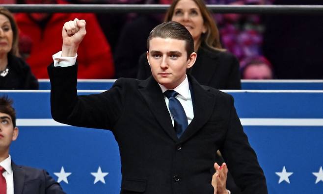 배런 트럼프/사진=AFP