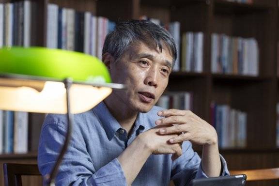 박현욱 초대 청계천문화관장. 조영철 기자