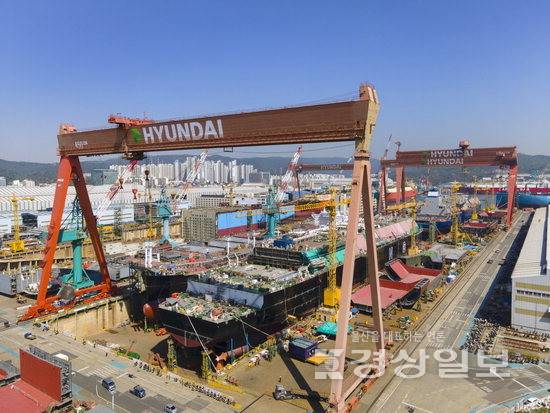 ▲ HD현대중공업 울산공장 전경. HD현대중공업 제공