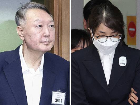 윤석열 전 대통령과 김건희 여사(왼쪽). 뉴스1