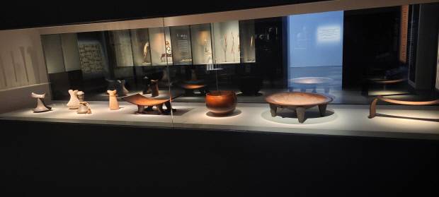 도립미술관은 내년 1월 4일까지 기획전 ‘마나 모아나’를 연다. 오세아니아인들의 삶과 세계관을 엿볼 수 있는 다양한 유물들