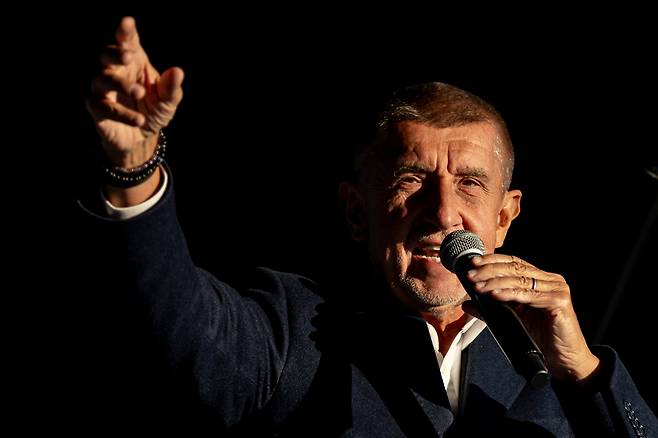 안드레이 바비시 체코 ANO당 당수. /EPA 연합뉴스