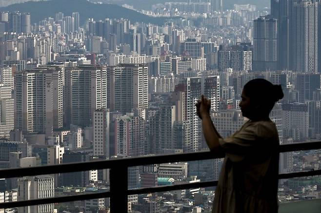 서울 아파트 전경. 뉴시스