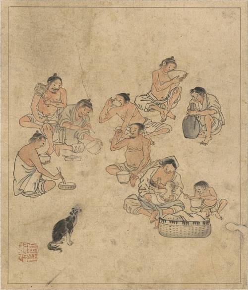 “같이 밥먹으면, 그게 식구인 게지” 김홍도의 ‘점심’.