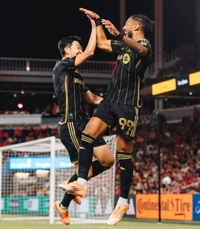 손흥민, 데니스 부앙가./LA FC