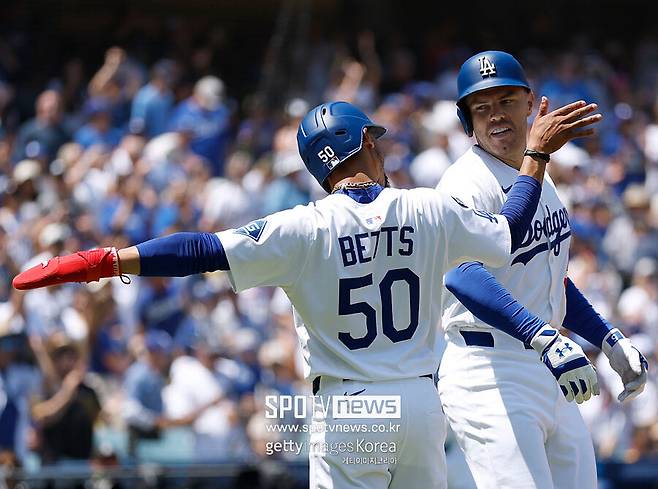 ▲ 왼쪽부터 무키 베츠, 프레디 프리먼