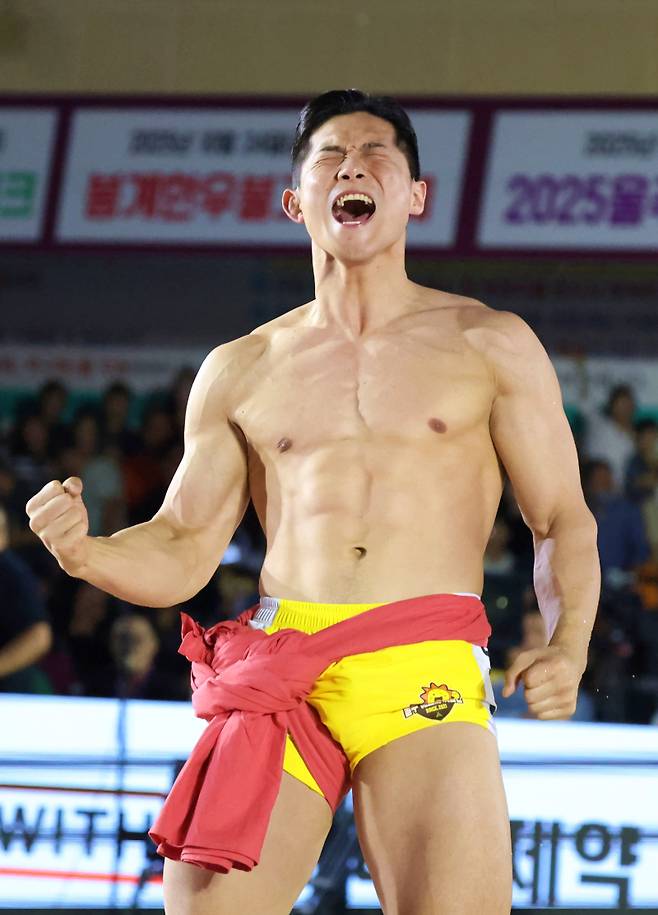 울주군청 노범수. 사진=대한씨름협회