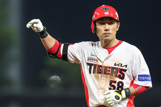 KIA 타이거즈로부터 방출 통보를 받은 서건창. 구단 제공