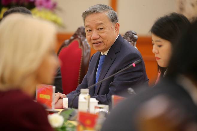 또 럼 베트남 공산당 서기장. EPA=연합뉴스