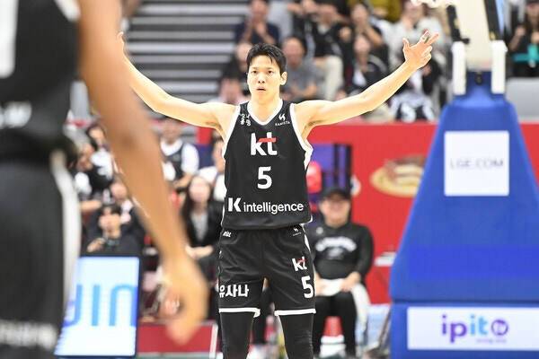 수원 KT 소닉붐의 가드 김선형. KBL 제공