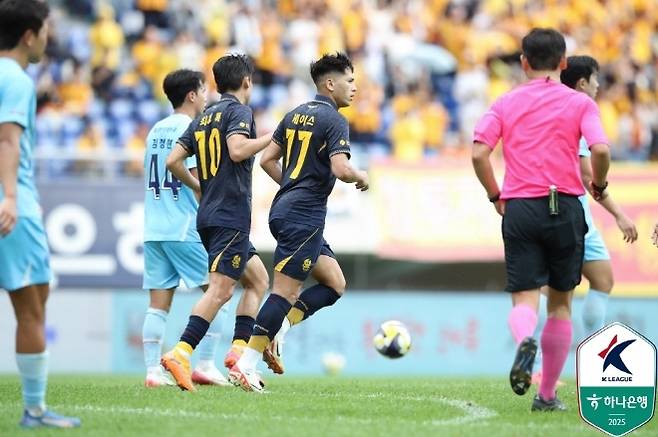 광주 FC 헤이스. 사진=한국프로축구연맹