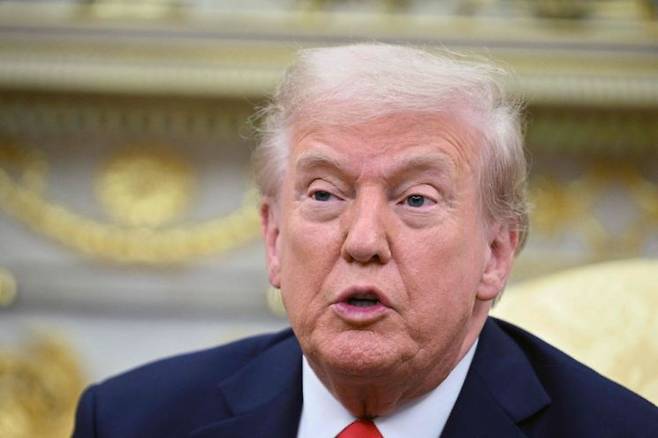 도널드 트럼프 미국 대통령. AFP연합뉴스