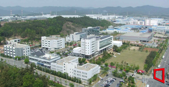 구미전자정보기술원 전경 ⓒ구미시