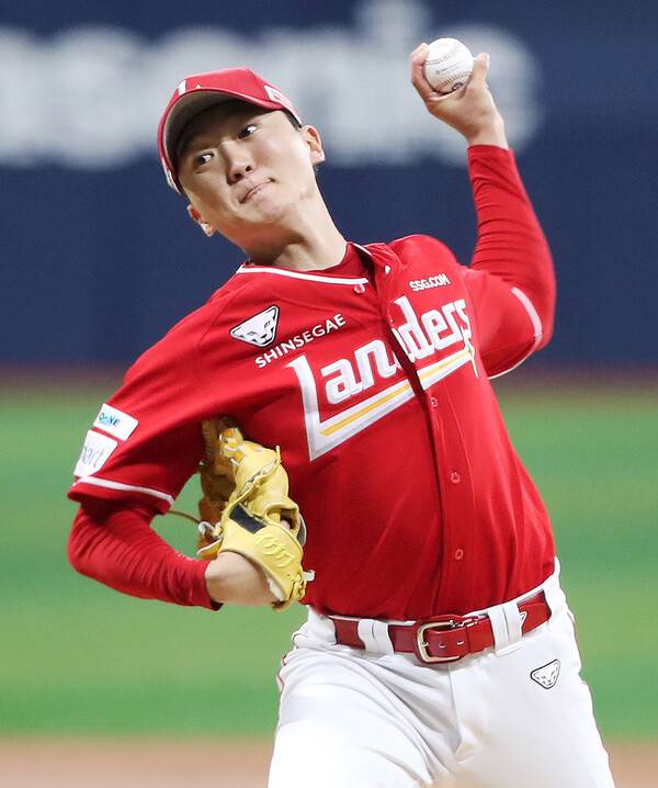 SSG 좌완 김건우가 11일 인천에서 열리는 삼성과의 준PO 2차전에 선발 등판한다. (사진=SSG)