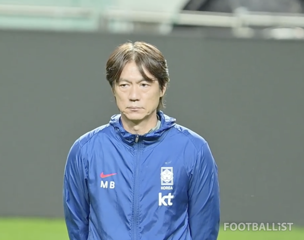 홍명보 남자 축구대표팀 감독. 서형권 기자