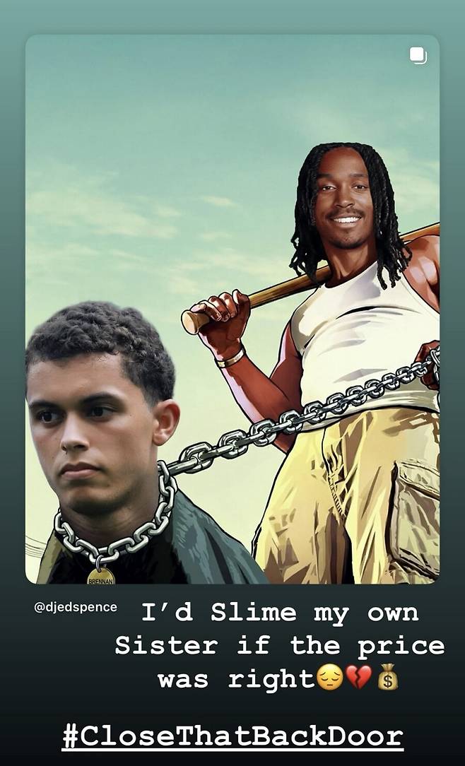 ▲ ⓒ제드 스펜스 SNS